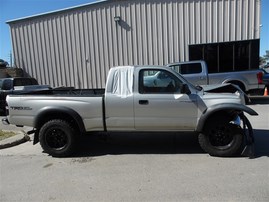 2003 Toyota Tacoma Prerunner Extended Cab Silver 3.4L AT 2WD #Z24626